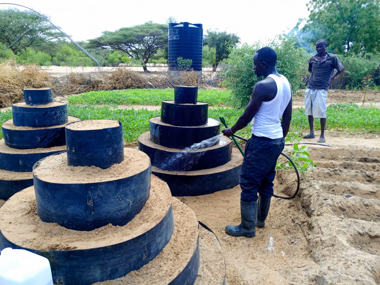 kitchen garden set up-Nakuru